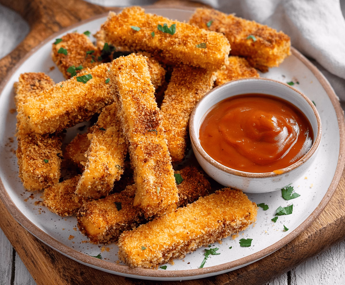 Crispy Baked Tofu Sticks Recipe