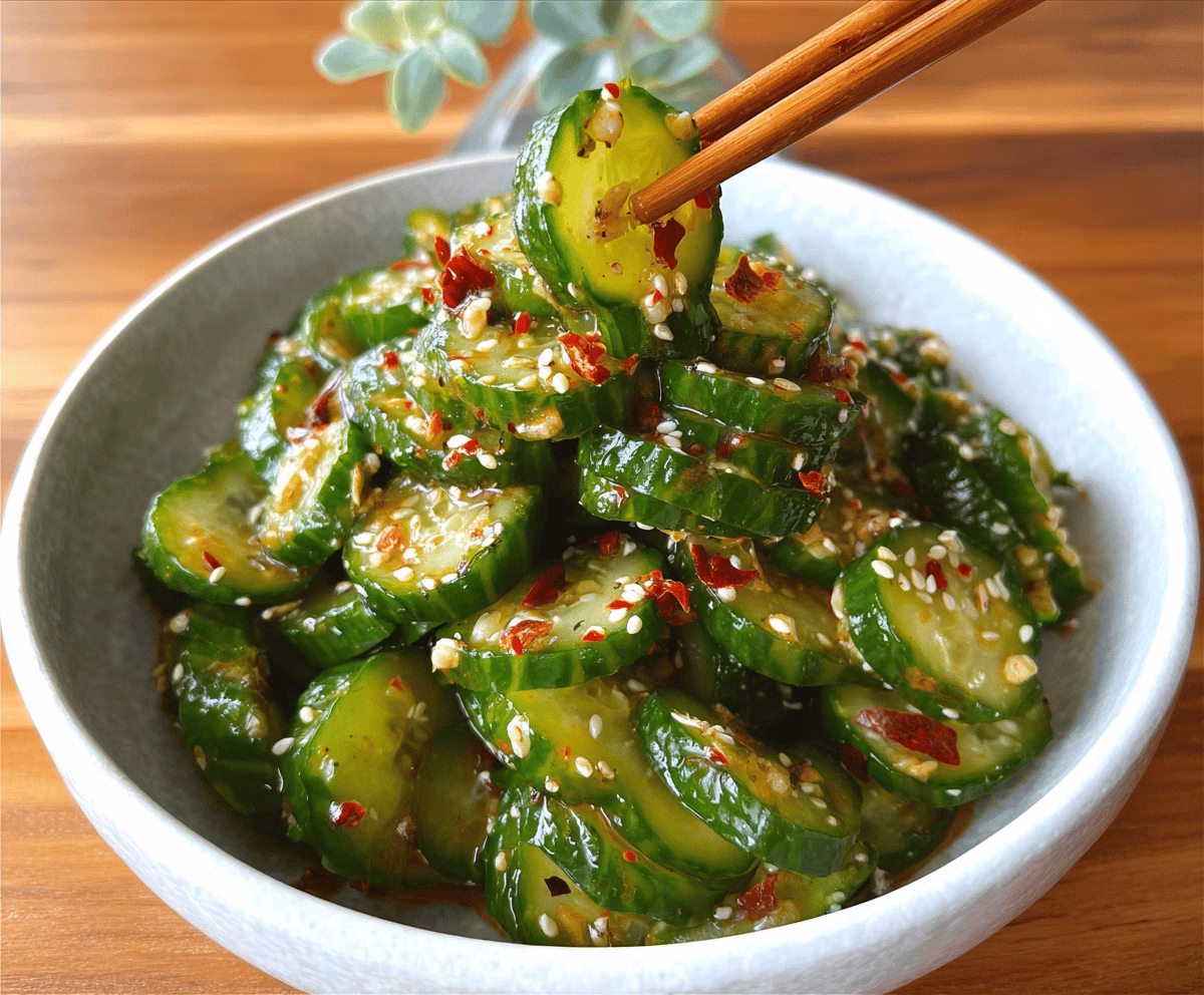 Refreshing Asian Cucumber Salad Recipe